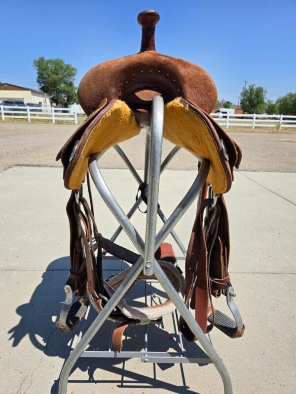 14.5 Fairely Used Burns saddle