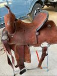 Pre-Owned 14 Usher Brand Barrel Saddle