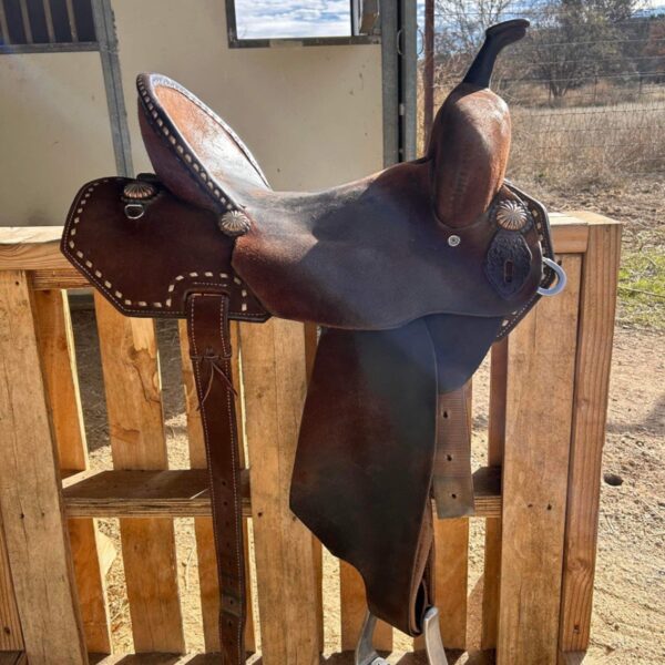 Buy 14.5 Used Double J Pozzi Pro Saddle